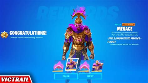 How To Unlock Menace Undefeated Flame Outfit In Fortnite How To Get