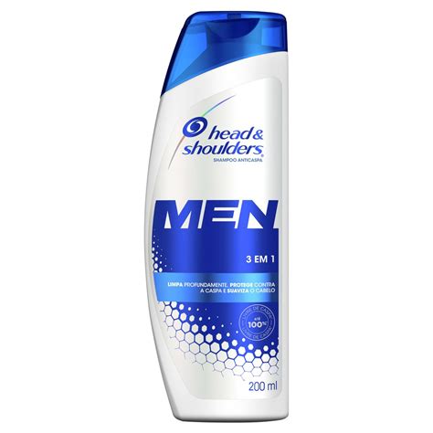 Shampoo Anticaspa Head And Shoulders Men 3em1 200ml