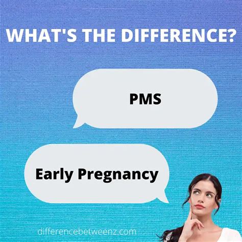 Difference Between Pms And Early Pregnancy Difference Betweenz