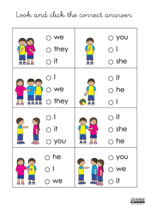 Pronouns Interactive Activity For 2º You Can Do The Exercises Online