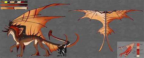 Silky Dragon Character Design By Aevix On Deviantart