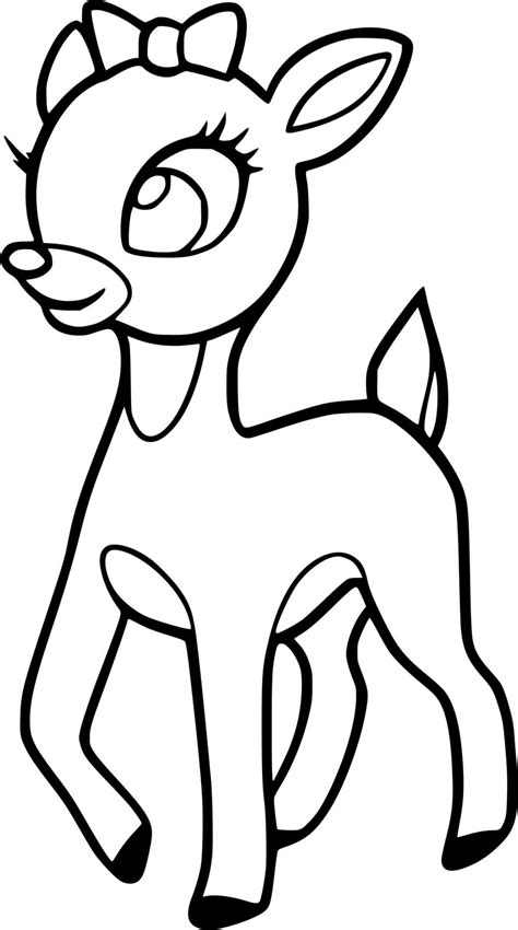 84 Deer Coloring Pages - ColoringPagesOnly.com