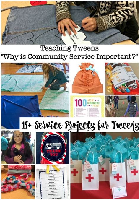 15 Community Service Projects For Tweens Artofit