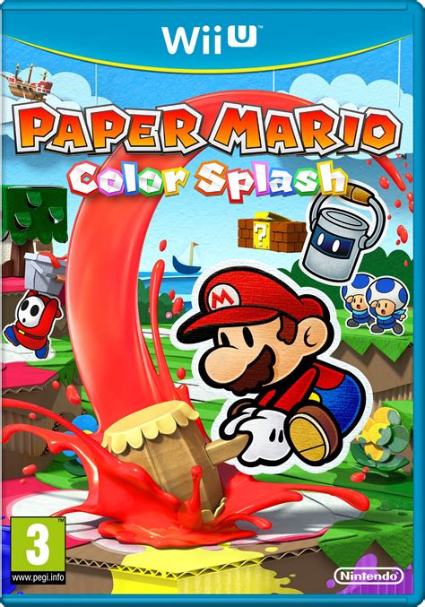 Paper Mario Color Splash Nintendo Wii U Buy Online In Uae At Desertcart
