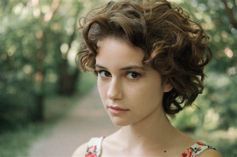 Wallpaper Portrait Brunette Model Brown Eyes Looking At Viewer Face Depth Of Field