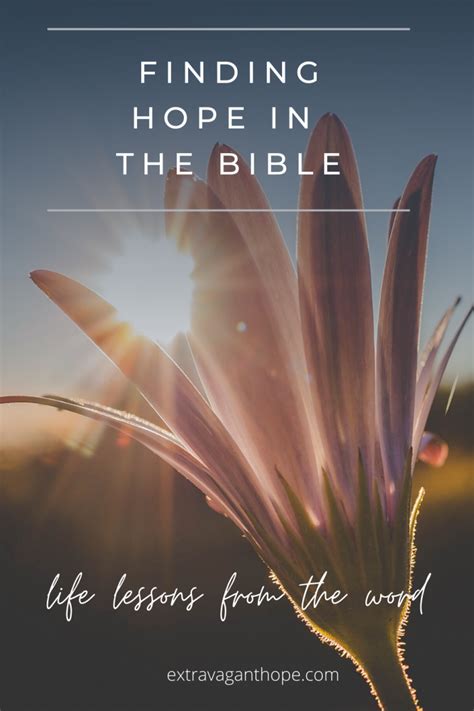 Encouragement And Messages Of Hope From The Bible