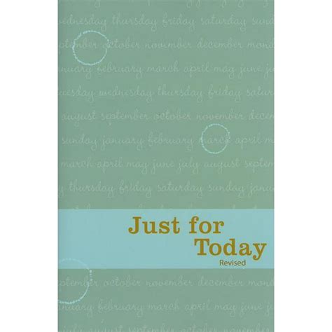 Just For Today Daily Meditations For Recovering Addicts Paperback