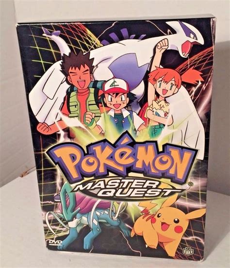 pokemon master quest collectors box set quest 1 dvd 2004 3 disc set for sale online