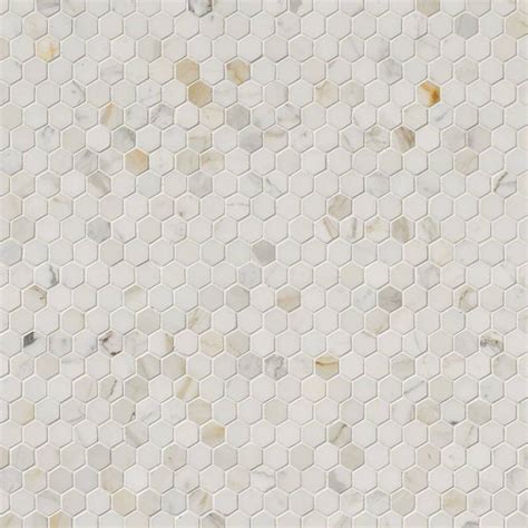 Calacatta Gold 1 Hexagon Mosaic Tile Msi Surfaces