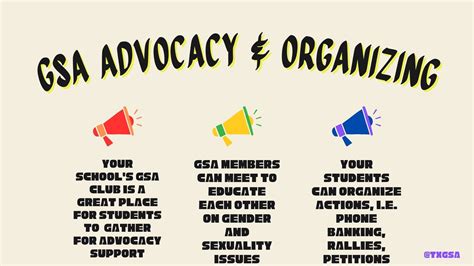Toolkit A Gsa Sponsors Guide To Advocacy At Your Gsa — Texas Gsa Network