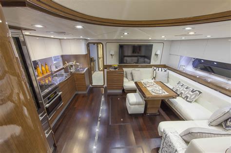 80 Baia Yacht Contemporary Refitrenovation Fort Lauderdale Luxury Interior Designer