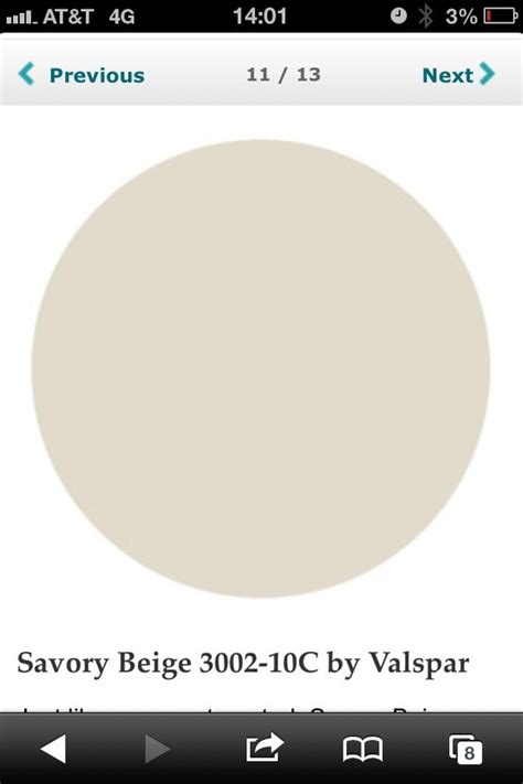 Forget one color of the year—valspar just announced 12. Valspar, Savory Beige | Interior house colors, Beige house ...