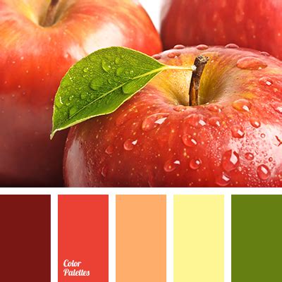 Get inspired by these beautiful green color schemes and make something cool! apple color | Color Palette Ideas