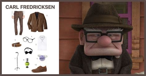 Dress Like Carl Fredricksen Costume Halloween And Cosplay Guides