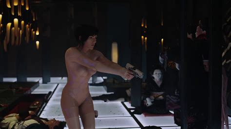 Naked Scarlett Johansson In Ghost In The Shell