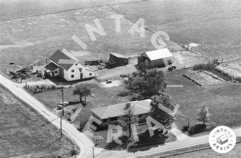 Vintage Aerial Ohio Greene County 1964 21 Sgr 36