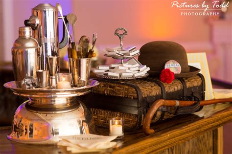 The 1920's party theme was all about partying at the speakeasy with some good jazz music. Jazz Age Style | Party Ideas - Pictures by Todd Photography