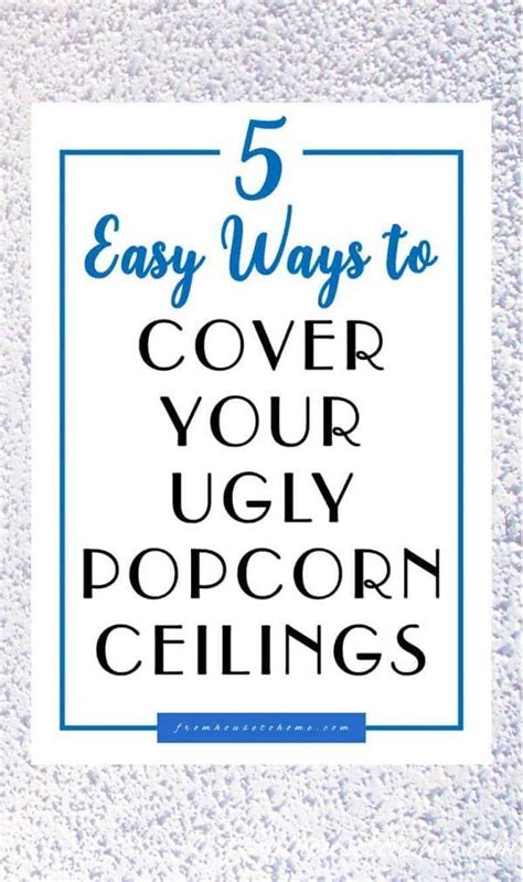 You can install beadboard planking directly on top of your textured ceilings. How To Cover Popcorn Ceilings (5 easy ways) | Popcorn ...
