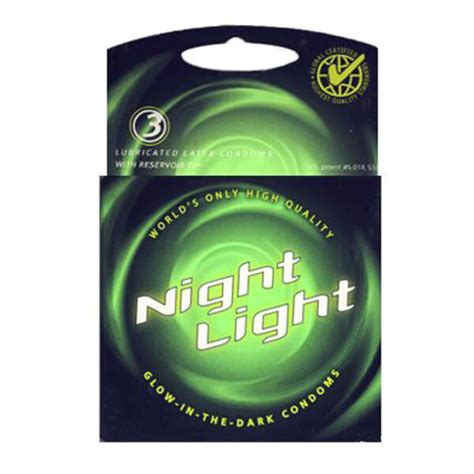 Night Light Glow In The Dark Latex Condoms 3 Pack Janets Closet