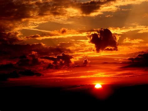 Free Images Horizon Cloud Sun Sunrise Sunset Sunlight Dawn