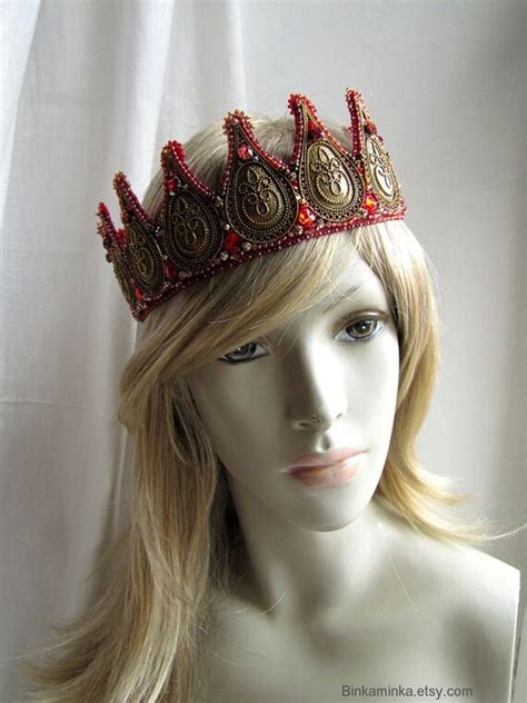 Medieval Crown Brass Crown Baroque Crown King Crown Headpiece