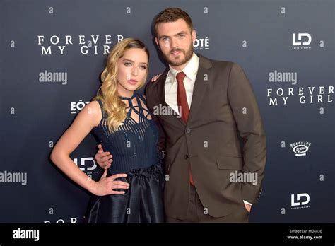Jessica Rothe And Alex Roe Attend The Forever My Girl Premiere At The