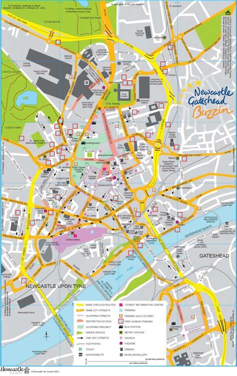 Printable Street Map Of Harrogate Town Centre Free Printable Maps