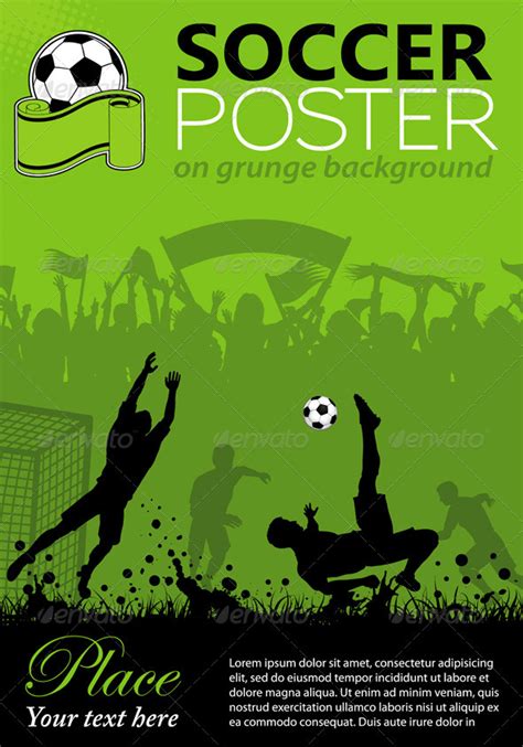 World cup logo international soccer football tournament. Soccer Poster by -TAlex- | GraphicRiver