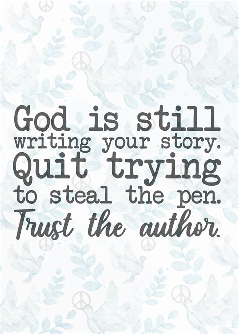 God Is Still Writing Your Story Svgjesus Svgfaith Etsy