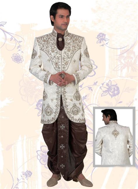 bridals and grooms styles latest groom wedding dresses of india 2013