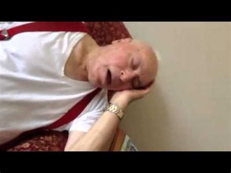Sleeping Grandpa Part One Youtube