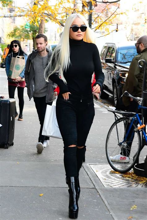 Rita Ora Street Style In New York City Celebrity Style