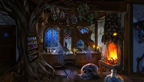 The Witchs House By Davidgalopim On Deviantart