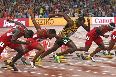 Atletismo Corridas De Velocidade