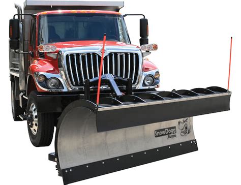 Snowdogg 36 Inch Full Trip Stainless Municipal Plow Assembly Buyers