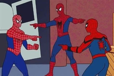 Spider Man Il Celebre Meme Dei Tre Spidey è Appena Diventato Realtà Foto