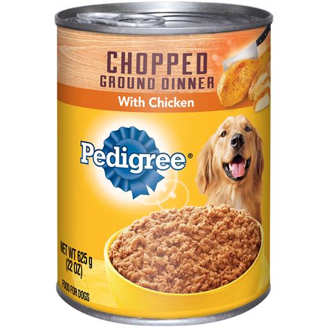 Pedigree puppy™ dry dog food chicken & vegetable flavor is rated 3.9 out of 5 by 52. Pedigree Wet Dog Food, 22 Oz.