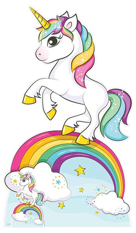 Resultado De Imagen Para Imagen De Unicornio Para Imprimir Rainbow My