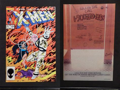 Marvel Comics Uncanny X Men 184 Aug 1984 1st Appearance Of Forge Nm