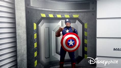 Rencontre Héroïque Captain America 2018 Disneyland Paris Youtube