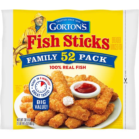 Gorton S Smart And Crunchy Fish Sticks Nutrition Facts Nutrition Ftempo