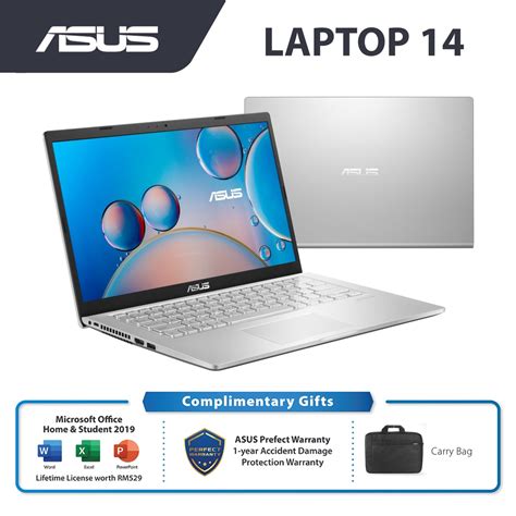 Asus Laptop 14 M415d Aeb828ts Silver Aeb652ts Grey Amd Ryzen 34gb