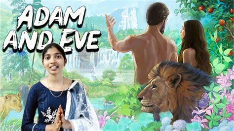 Adam And Eve Bible Story In Telugu For Kids Vineetha Oliva Youtube