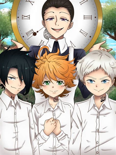 Pin En The Promised Neverland Yakusoku No Neverland