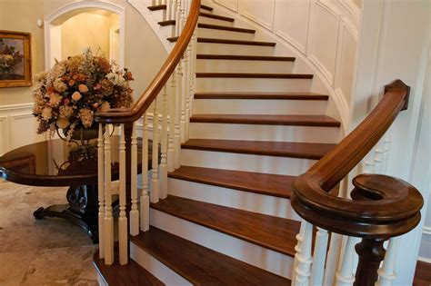 Custom Interior Wood Railings And Stairs Installation In Surrey North