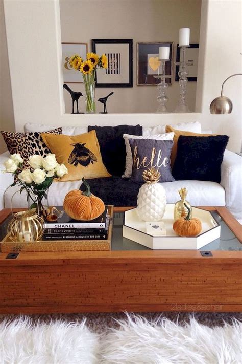 40 Awesome Fall Decoration Ideas For Living Room Fall Living Room