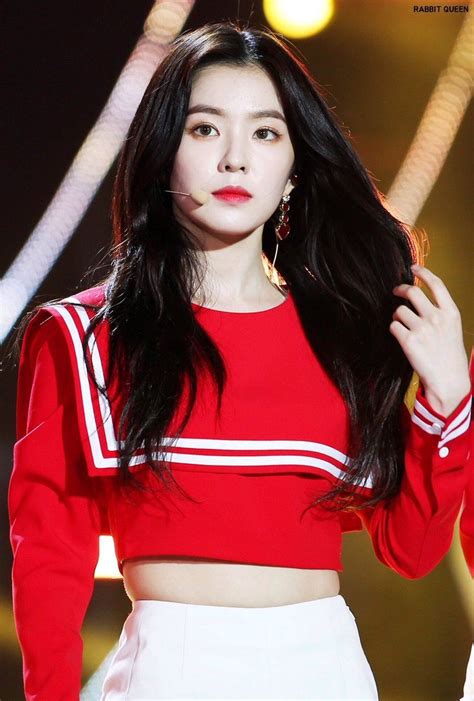 10 times red velvet s irene wore a crop top and highlighted her tiny waist koreaboo