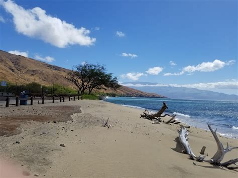 Ukumehame Beach Park Maui Island United States Detailed Features