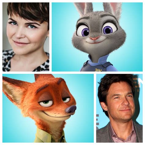 Zootopia Can We Just Appreciate The Similarities Between The Characters And Voice Actors For A