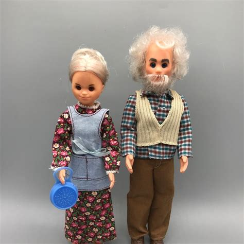 Grandma And Grandpa Dolls Etsy